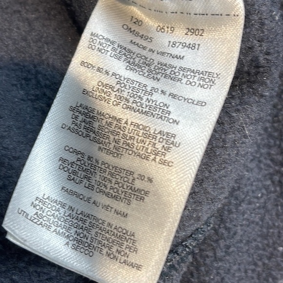 Mountain Hardware grey fleece zip up size small - Picture 8 of 8